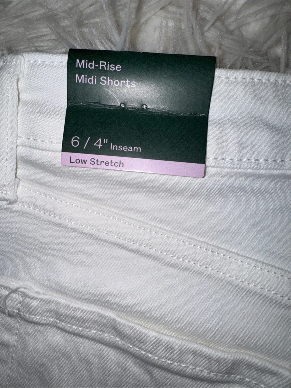 White Women's Denim Shorts